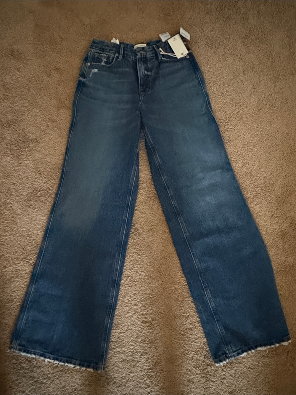 Good American Men’s Good Skate Relaxed Loose-Leg Jeans - Denim Blue - Picture 3 of 4